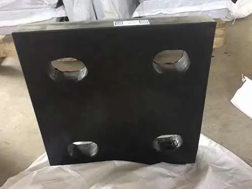 阿合奇300*300*50建筑钢结构打孔支座